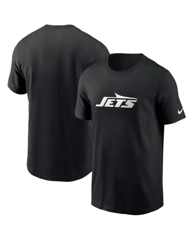 Nike Black New York Jets Legend Logo Performance T-shirt In Black