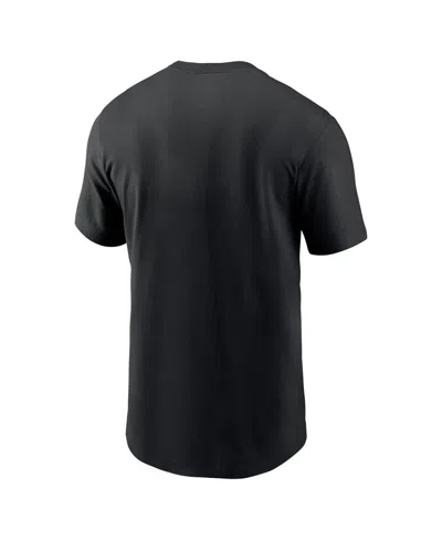 Nike Black New York Jets Legend Logo Performance T-shirt In Black