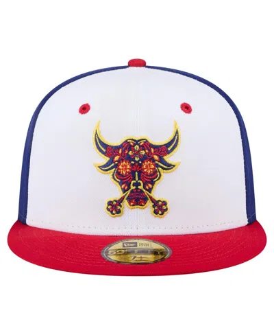 New Era Men's Royal/red Durham Bulls Copa De La Diversion 59fifty Fitted Hat