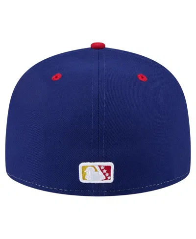 New Era Men's Royal/red Durham Bulls Copa De La Diversion 59fifty Fitted Hat