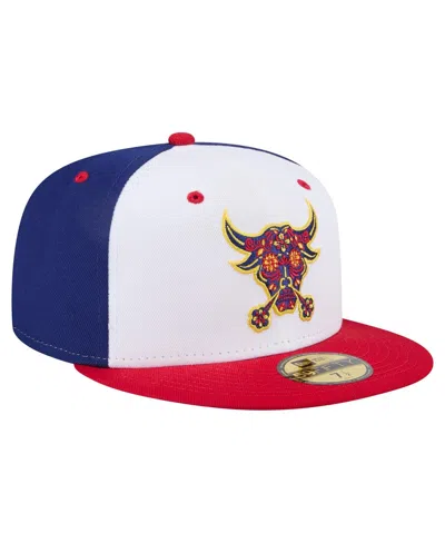 New Era Men's Royal/red Durham Bulls Copa De La Diversion 59fifty Fitted Hat