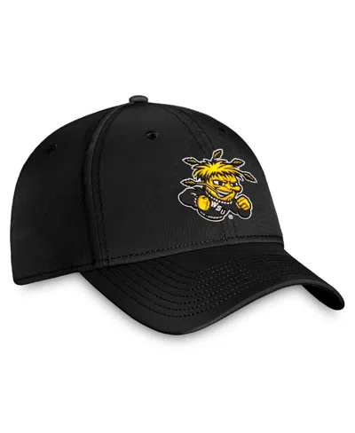 Top Of The World Men's Black Wichita State Shockers Reflex 2.0 Logo Flex Hat