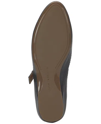 Lucky Brand Women's Cyrena Mary Jane Flats In Black