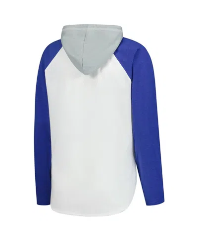 G-iii 4her By Carl Banks Women'sâ White Toronto Maple Leaf's Vip Raglan Long Sleeve Hoodie T-shirt In White