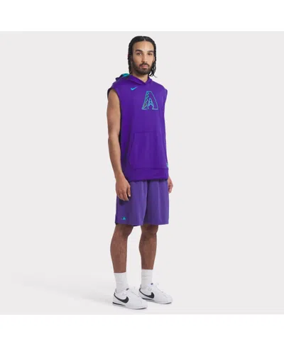 Nike Men's Purple Arizona Diamondbacks 2025 City Connect Authentic Collection Performance Knit Shorts In Purple