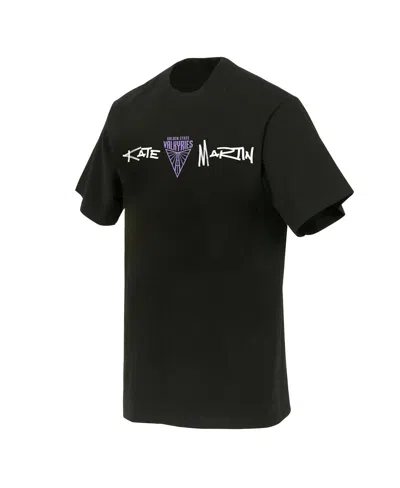 Round21 Men's And Women's Kate Martin Black Golden State Valkyries Launch Name Number T-shirt