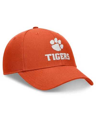 Nike Men's Orange Clemson Tigers Primetime Rise Adjustable Hat In Orange
