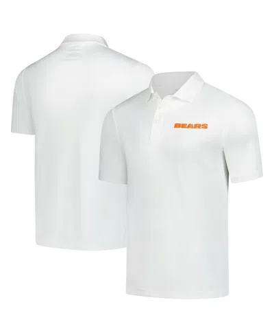 Fanatics Men's White Chicago Bears Polo Shirt In White