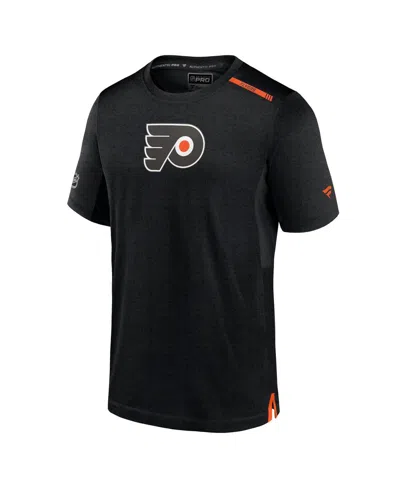 Fanatics Men's Black Philadelphia Flyers Authentic Pro Performance T-shirt In Black