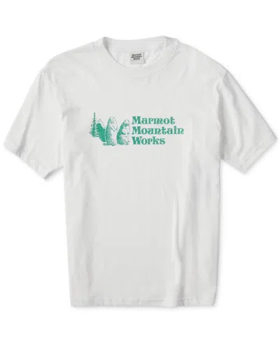 Marmot Women's  For Life Graphic Crewneck Tee In White