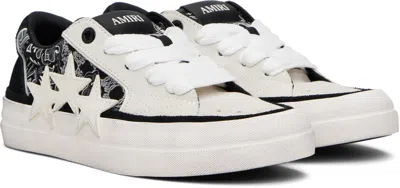 Amiri Sunset Skate Paisley-printed Suede Sneakers