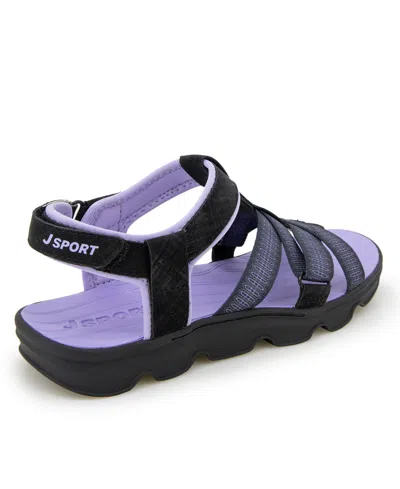 Jbu Women's Kaia Casual Flat Sandals In Multi