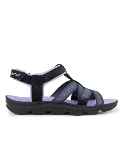 Jbu Women's Kaia Casual Flat Sandals In Multi
