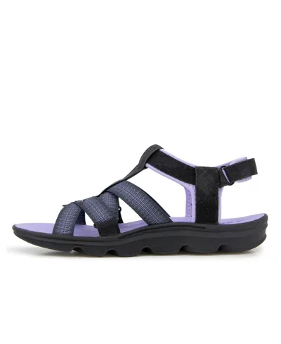 Jbu Women's Kaia Casual Flat Sandals In Multi