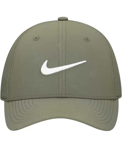 Nike Men's And Women'sâ Olive Wm Phoenix Open Performance Swoosh Club Adjustable Hat