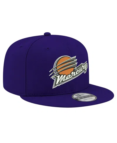 New Era Men's And Women's Purple Phoenix Mercury Logo 9fifty Snapback Hat