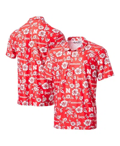 Reyn Spooner Scarlet Nebraska Huskers Performance Polo In Red