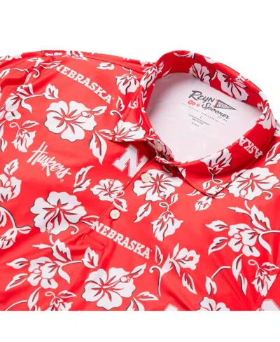 Reyn Spooner Scarlet Nebraska Huskers Performance Polo In Red