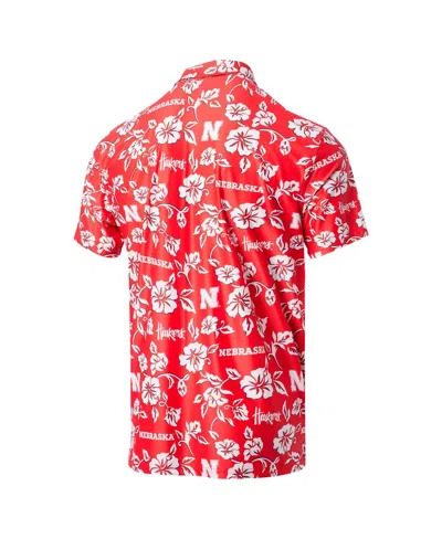 Reyn Spooner Scarlet Nebraska Huskers Performance Polo In Red