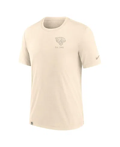 Nike Cream Philadelphia Eagles Glory Tri-blend T-shirt In Neutral