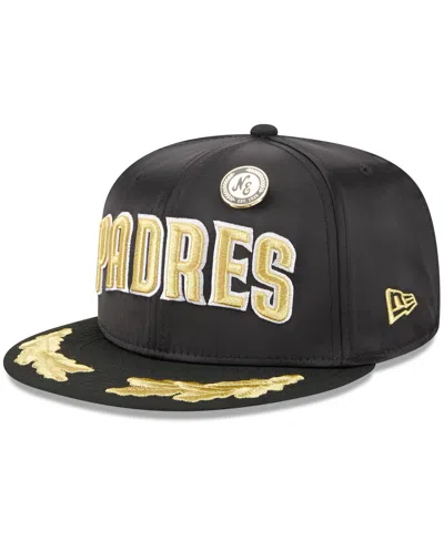 New Era Men's Black San Diego Padres 2025 59fifty Day Gold Leaf 59fifty Fitted Hat