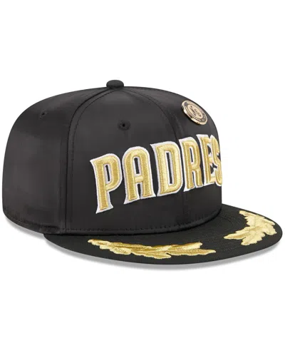 New Era Men's Black San Diego Padres 2025 59fifty Day Gold Leaf 59fifty Fitted Hat