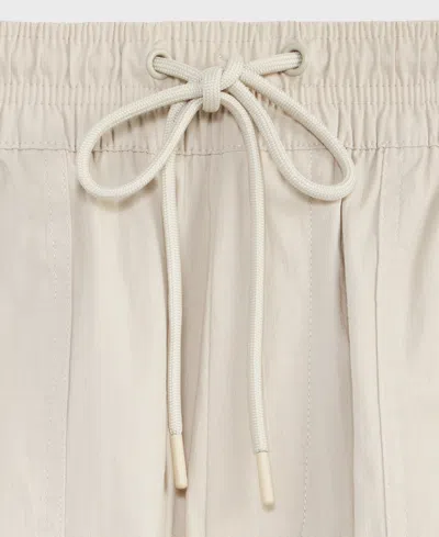 Mode Of One Men's Regular-fit Stretch Ripstop Parachute Pants, Exclusively At Macy's In White