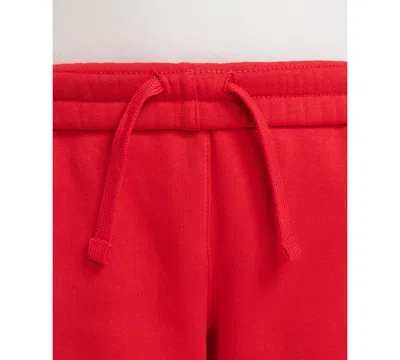 Nike Big Kids Club Fleece Jogger Pants In Red