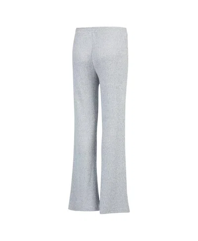 Concepts Sport Gray Philadelphia Phillies Juniper Rib Knit Flare Sleep Pants In Gray