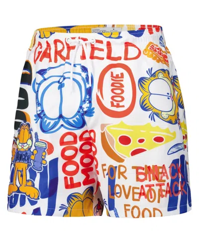 Freeze Max Men's White Garfield Foodie Shorts In Gray
