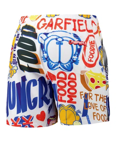 Freeze Max Men's White Garfield Foodie Shorts In Gray
