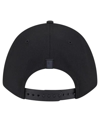 New Era Men's Black Phoenix Suns Game Day Flag A-frame 9forty Adjustable Hat