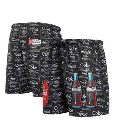 Freeze Max Men's Black Coca-cola Have A Coke Shorts In Black