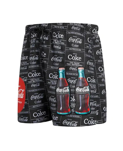 Freeze Max Men's Black Coca-cola Have A Coke Shorts In Black