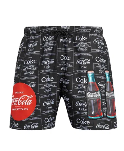 Freeze Max Men's Black Coca-cola Have A Coke Shorts In Black