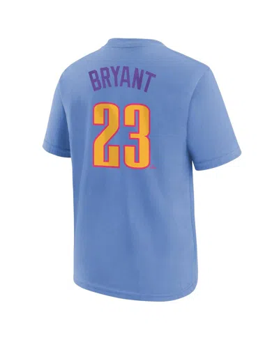 Nike Big Boys And Girls Kris Bryant Light Blue Colorado Rockies Fuse City Connect Name Number T-shirt In Blue