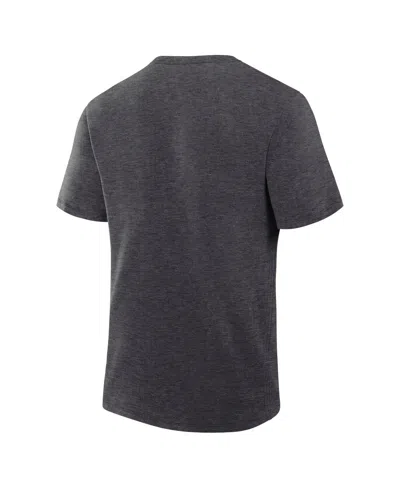 Fanatics Men's Heather Charcoal Utah Mammoth Combo Legacy T-shirt In Gray