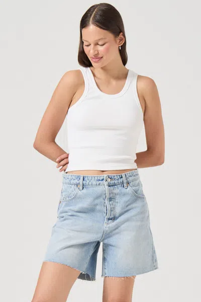 Rolla's Original Denim Beach Shorts In Light Vintage Blue