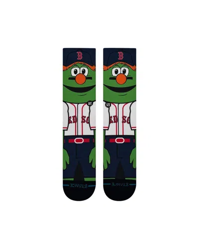 Stance Men's And Women'sâ Boston Red Sox Mascot Crew Socks In Green