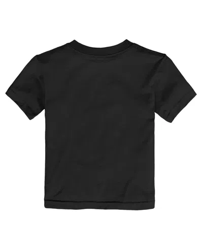 Nike Toddler Black Miami Marlins 2025 City Connect Logo T-shirt In Black