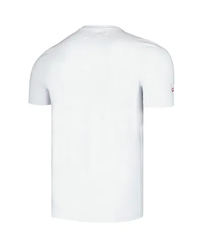 Freeze Max Men's And Women's White The Simpsons Springfield Elementary Postcards T-shirt In White