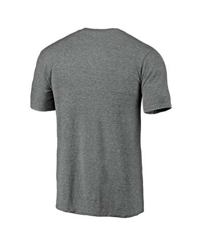 Fanatics Mto Label Men's Heather Gray Arizona State Sun Devils Arched City Tri-blend T-shirt