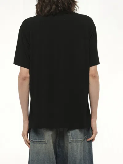 Doublet Men's Big Japanese Neon Paint Fan Service T-shirt In Black