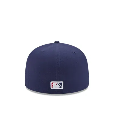 New Era Men's Navy Fort Myers Mighty Mussels Theme Nights 59fifty Fitted Hat