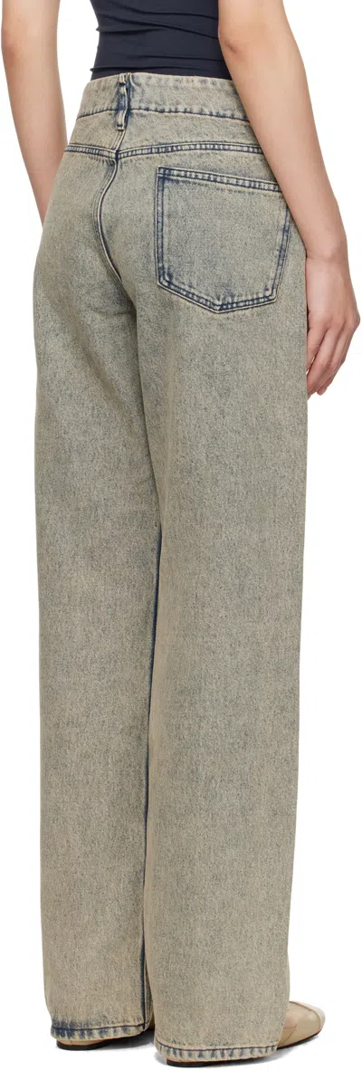 Paloma Wool Blue Ispy Jeans In Green