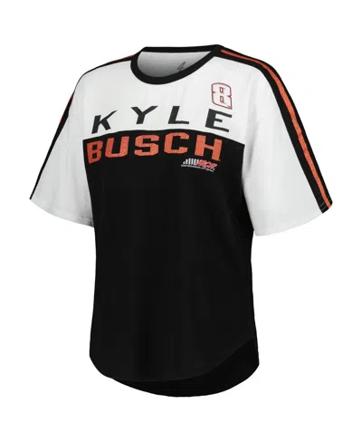 G-iii 4her By Carl Banks Women's Black Kyle Busch Champion T-shirt In Black