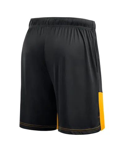 Logo Athletic Men's Black Pittsburgh Steelers Best Of The Best Shorts