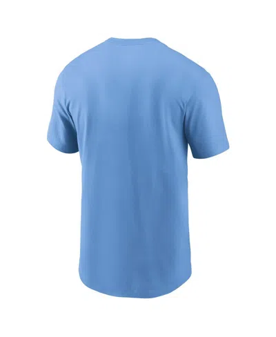 Nike Men's Light Blue Kansas City Royals Local Hometown T-shirt In Blue