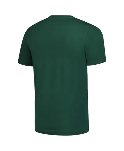 Fanatics Men's Hunter Green Milwaukee Bucks Location Just Net T-shirt In Green