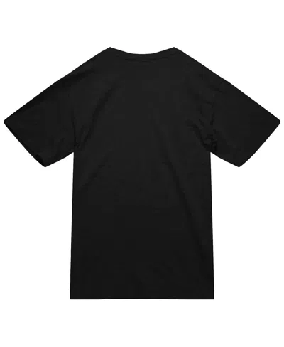 Mitchell & Ness Men's Black Philadelphia 76ers Worldwide Collection Glow Up T-shirt In Black